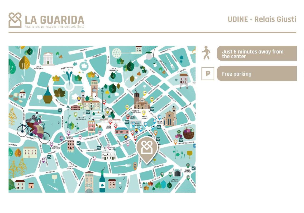 乌迪内Relais Giusti 2 - La Guarida公寓 外观 照片